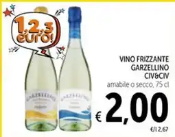 Spazio Conad Vino frizzante garzellino offerta