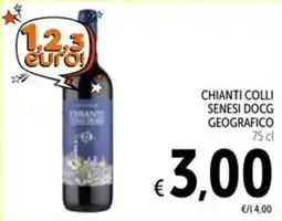 Spazio Conad Chianti Colli Senesi DOCG Geografico offerta
