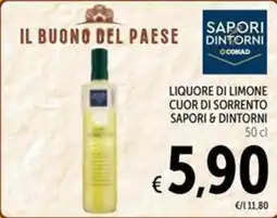 Spazio Conad Liquore di limone Cuor di Sorrento Sapori & Dintorni offerta