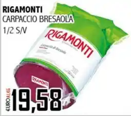 Big Food Carpaccio bresaola Rigamonti offerta