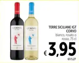 Spazio Conad Terre Siciliane IGT Corvo offerta
