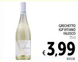 Spazio Conad Grechetto IGP Vitiano Falesco offerta