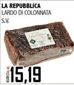 Big Food Lardo di Colonnata S.V. offerta