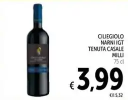 Spazio Conad Ciliegioło Narni IGT Tenuta Casale Milli offerta