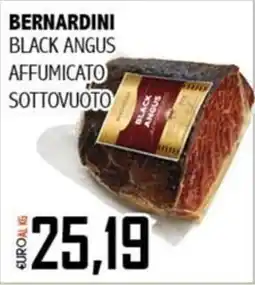 Big Food Bernardini Black Angus affumicato sotto vuoto offerta