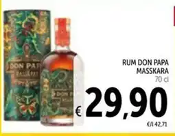 Spazio Conad Rum Don Papa Masskara offerta