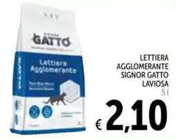 Spazio Conad Lettiera Agglomerante Signor Gatto Laviosa offerta