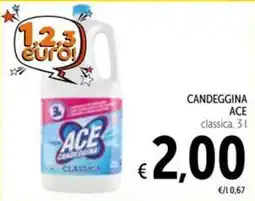 Spazio Conad Candeggina Ace classica offerta