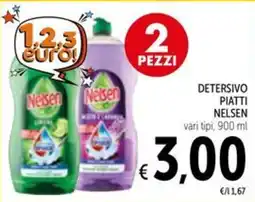 Spazio Conad Nelsen Detersivo Piatti offerta
