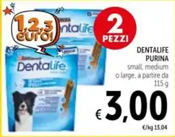 Spazio Conad Dentalife Purina offerta
