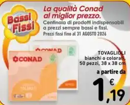 Spazio Conad Tovaglioli Conad offerta