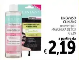 Spazio Conad Clinians Maschera Detox offerta