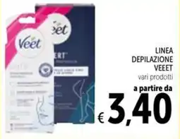 Spazio Conad Linea depilazione Veet offerta