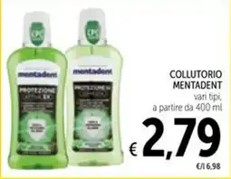Spazio Conad Collutorio Mentadent offerta