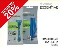 Spazio Conad Rasoio uomo usa e getta offerta