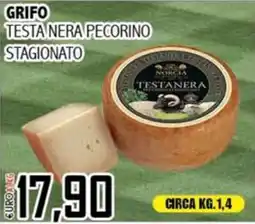 Big Food Grifo testa nera pecorino stagionato offerta