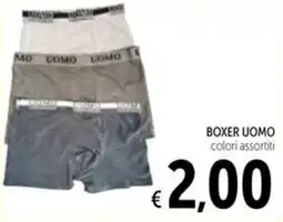 Spazio Conad Boxer uomo offerta
