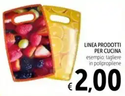 Spazio Conad tagliere in polipropilene offerta