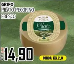 Big Food Grifo Pilato Pecorino Fresco offerta