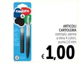 Spazio Conad Penna a sfera 4 colori offerta