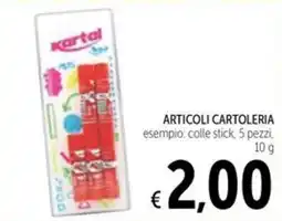 Spazio Conad colle stick kartal offerta