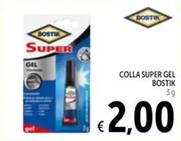 Spazio Conad Colla Super Gel Bostik offerta