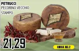 Big Food Petrucci Pecorino Vecchio Stampo offerta