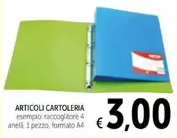 Spazio Conad Raccoglitore 4 anelli offerta