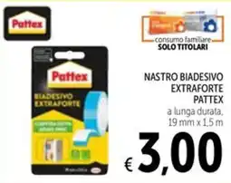 Spazio Conad Nastro biadesivo extraforte Pattex offerta