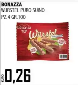 Big Food Bonazza Würstel puro suino offerta