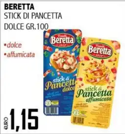 Big Food Beretta stick di pancetta dolce offerta