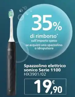 Spazio Conad Spazzolino elettrico sonico Serie 1100 offerta