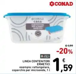 Spazio Conad Conad casa contenitori ermetici offerta