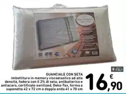 Spazio Conad Guanciale con seta offerta