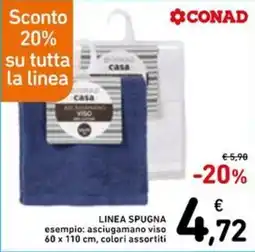 Spazio Conad Conad casa asciugamano viso offerta