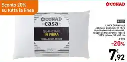 Spazio Conad Conad casa guanciale in fibra offerta