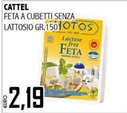 Big Food Cattel feta a cubetti senza lattosio offerta