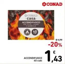 Spazio Conad Conad casa accendifuoco offerta