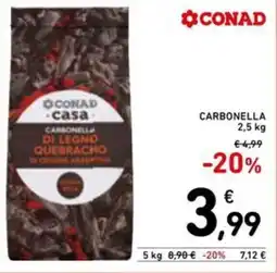 Spazio Conad CONAD casa Carbonella di legno Quebracho offerta