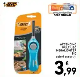 Spazio Conad Accendino multiuso megalighter Bic offerta
