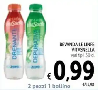 Bevanda le linfe vitasnella