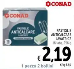 Spazio Conad Pastiglie anticarcare lavatrice Conad offerta