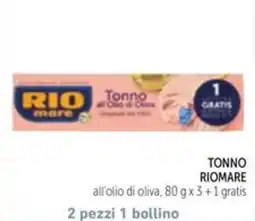 Spazio Conad Tonno Riomare offerta