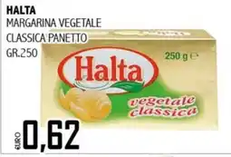 Big Food Halta margarina vegetale classica panetto offerta