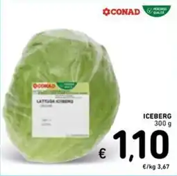 Spazio Conad Lattuga iceberg offerta