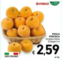 Spazio Conad Pesca Percoca offerta
