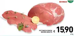 Spazio Conad Fettine di coscia bovino adulto offerta