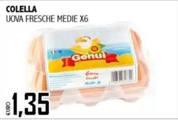 Big Food Uova fresche medie Genui offerta