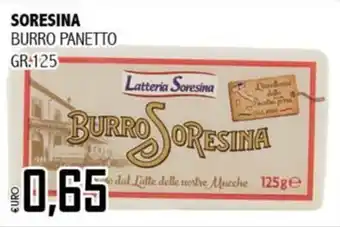 Big Food Burro Soresina offerta