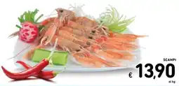 Spazio Conad Scampi offerta